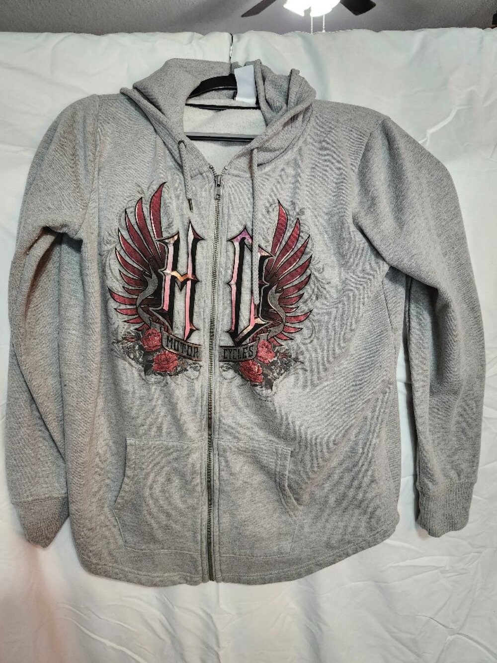 Vtg Harley-Davidson Motorcycles Hoodie From Music City Nashville, TN